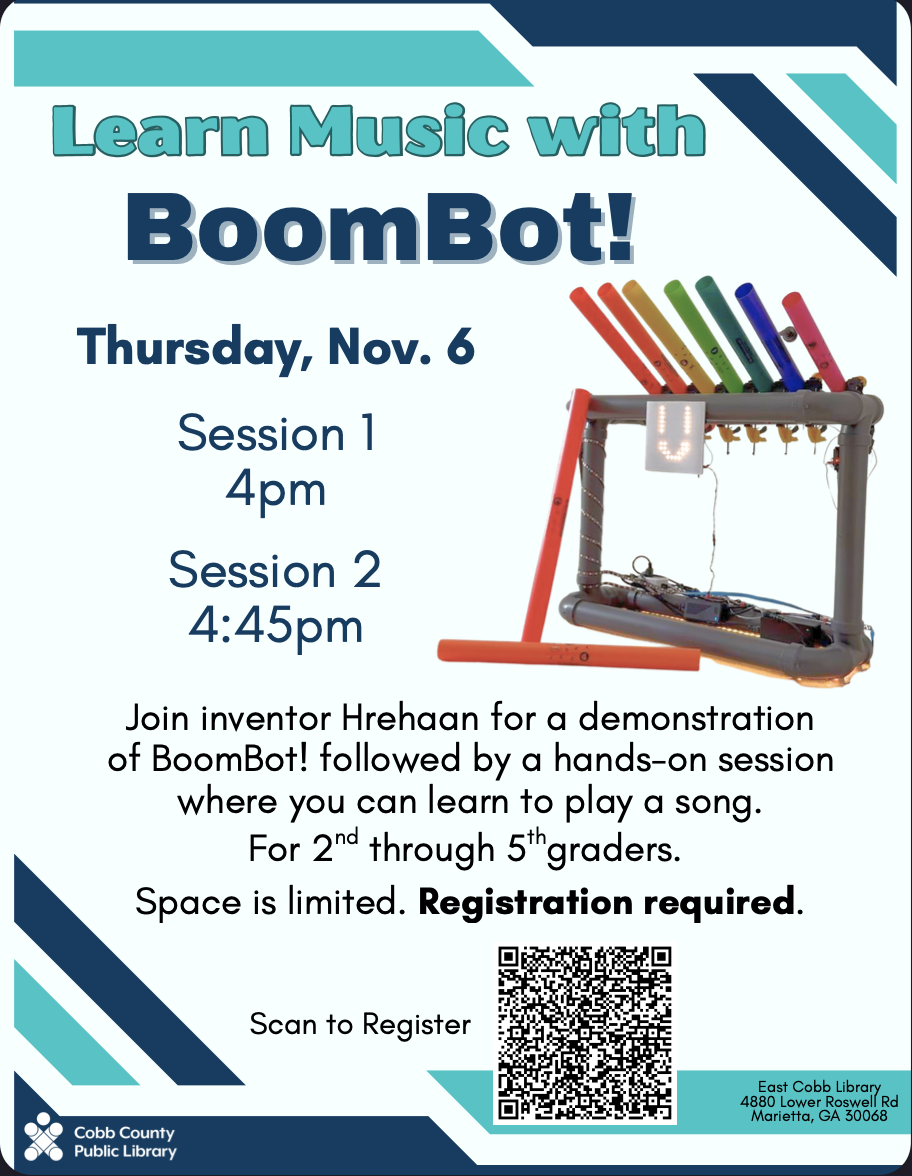 Cobb County Public Library Flyer